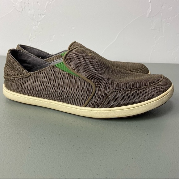 Olukai Men\'s Nohea Mesh Slip On Loafer Boat Shoes Casual Sneaker 10 M